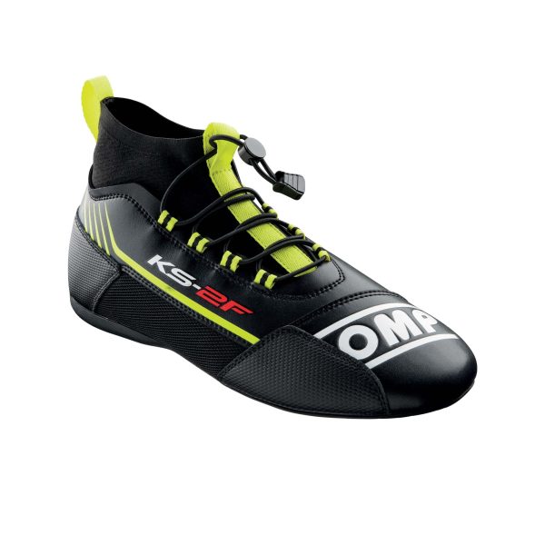OMP KS-2F cipő, fekete/neon sárga