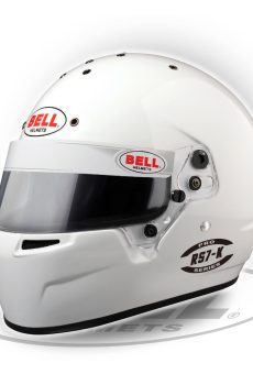 BELL RS7-K gokartos bukósisak, fehér