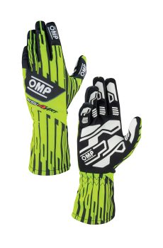 OMP KS-4 Art kesztyű, fluo sárga/fekete